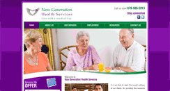 Desktop Screenshot of newgenerationcare.com